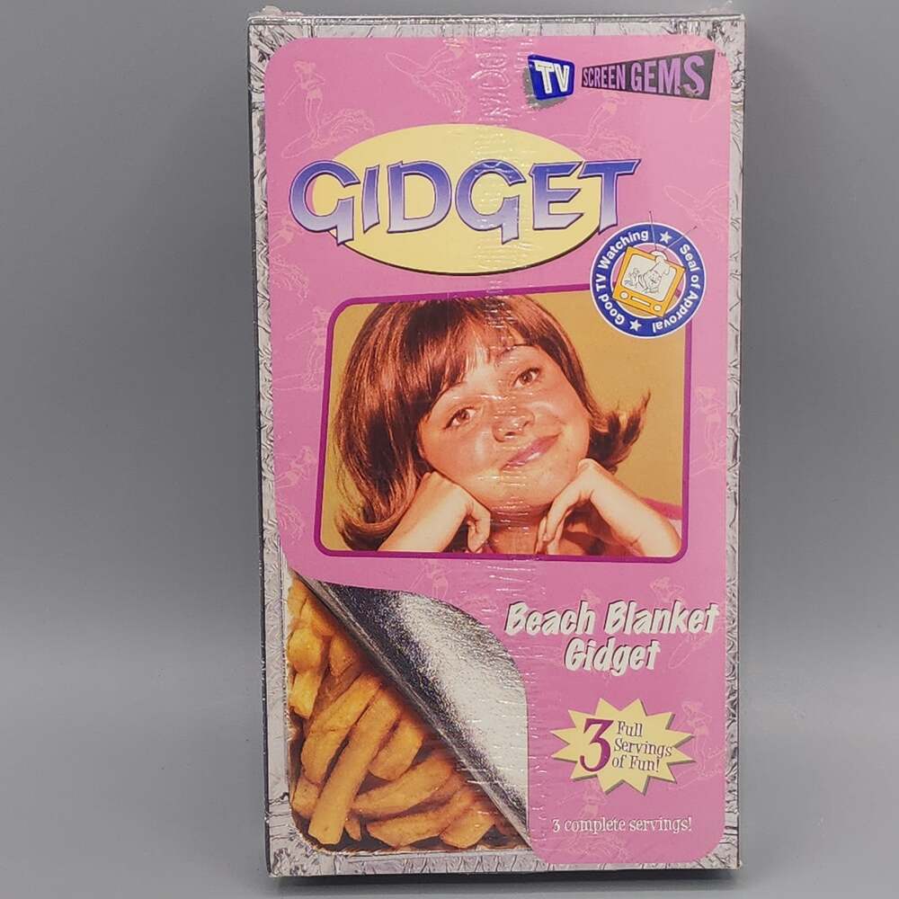 Gidget - Beach Blanket Gidget Sealed VHS Sally Field & Don Porter ABC Aired 1965